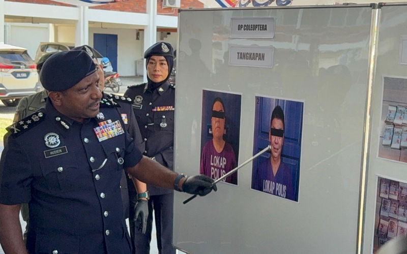 Ketua sindiket, ‘transporter’ dadah dicekup di Sarawak