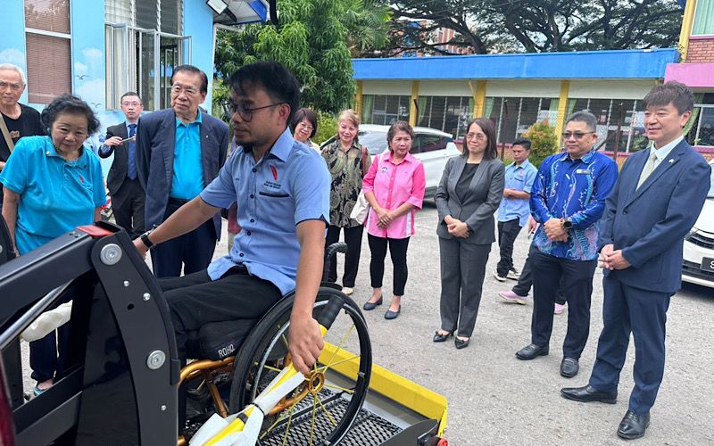 Sabah sambut baik sokongan berterusan Jepun sumbang van mesra OKU