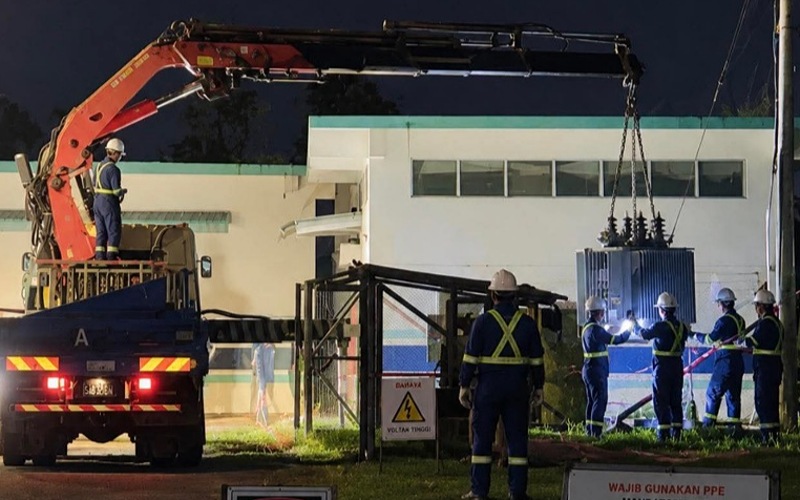 Gangguan bekalan elektrik, Loji Rawatan Air Utara ditutup sementara