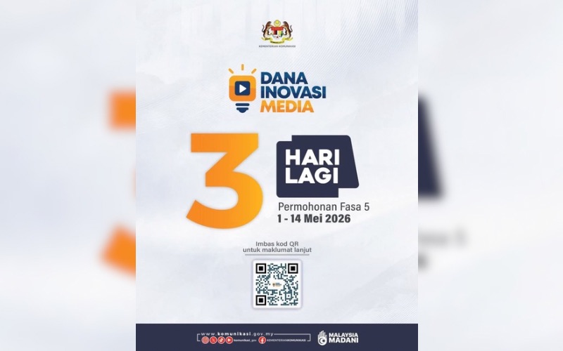 Langkah-langkah permohonan Dana Inovasi Media Fasa 5