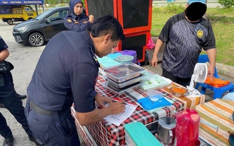 MPSepang ambil tindakan penjaja tanpa lesen