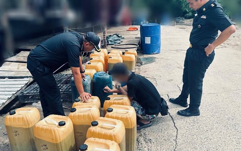 KPDN Labuan rampas 750 liter petrol, lelaki tempatan ditahan dalam Ops Tiris 4.0