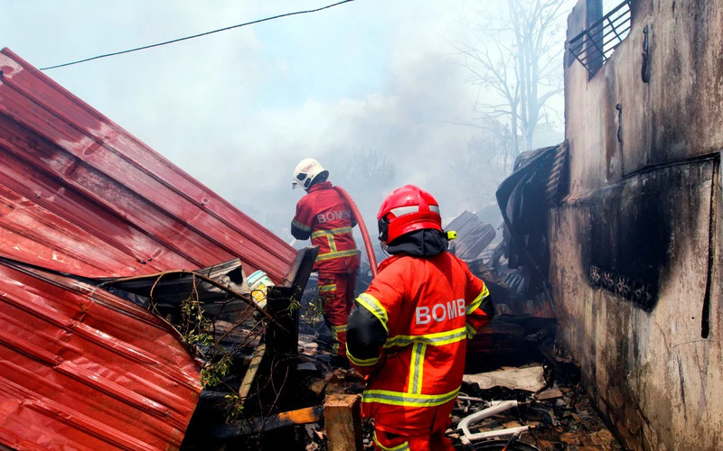 Tiada unsur khianat dalam kebakaran 27 rumah di Kampung Cina