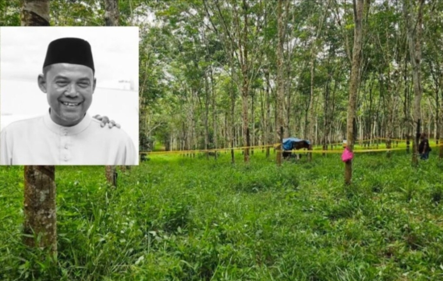 Lelaki hilang 11 hari, mayat ditemukan di kebun getah