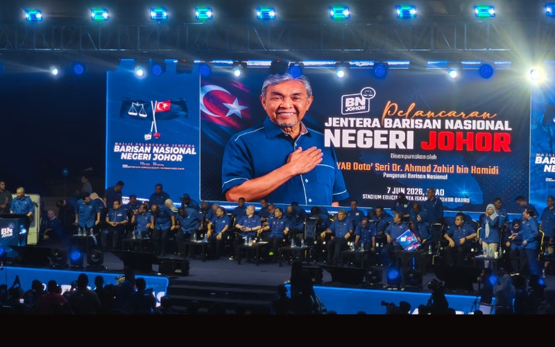 PRN Johor penentu kebangkitan BN, Zahid yakin ‘Gelombang Biru’ kembali warnai negara