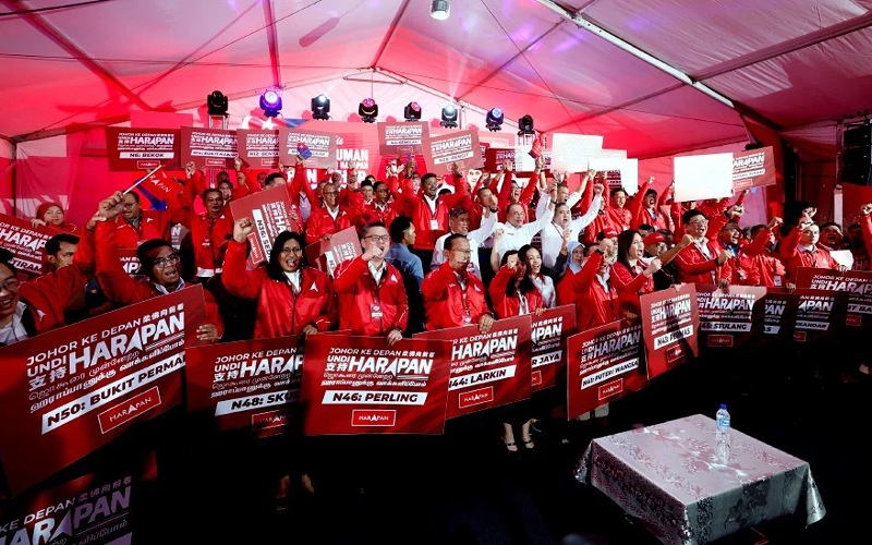 Dua Ahli Parlimen antara 56 calon PH PRN Johor