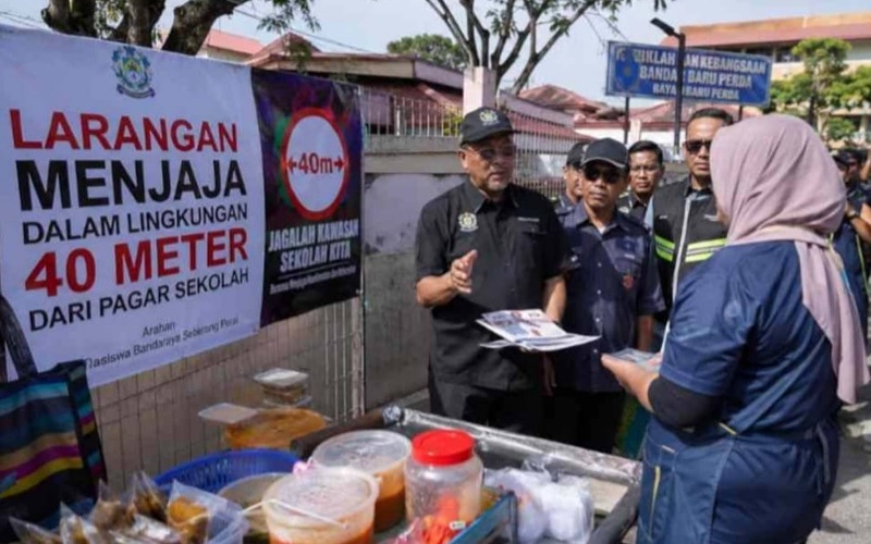 MBSP melarang penjaja niaga di pagar mulai 2027