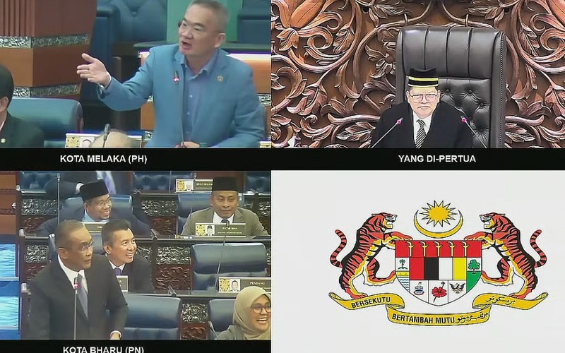 ‘Pas buli Bersatu’, Dewan Rakyat kecoh pelantikan Hamzah sebagai Ketua Pembangkang
