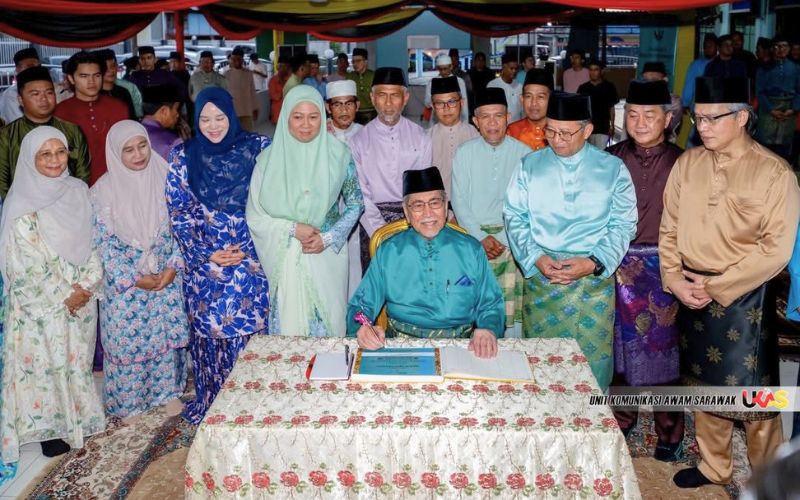 TYT Sarawak hadir Majlis Kesyukuran Hari Keputeraan Agong di Betong