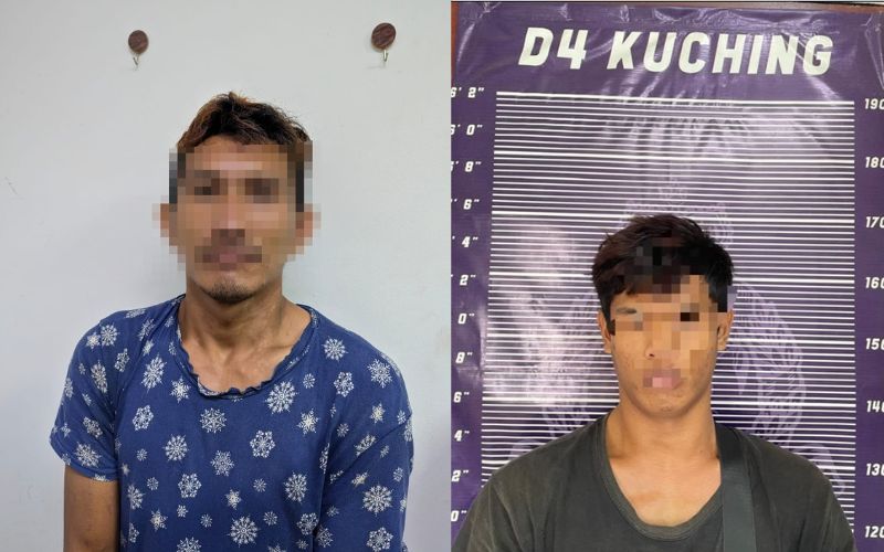 Curi motosikal di Jalan Pending, dua lelaki positif dadah diberkas
