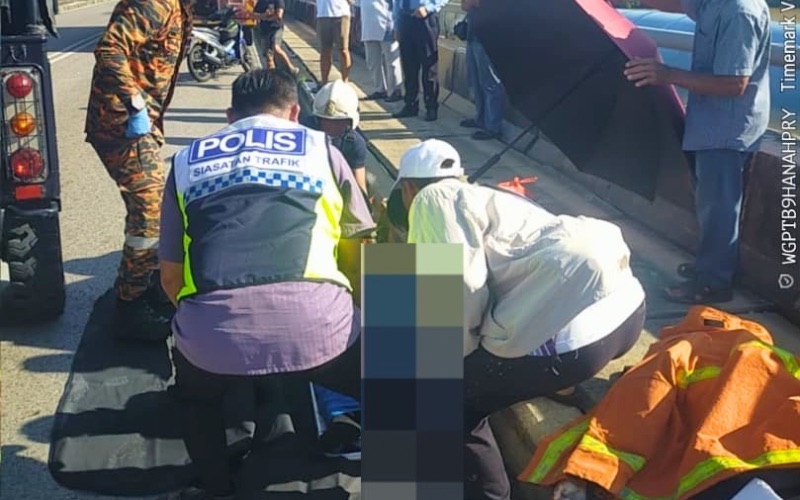Dua maut, pemandu cedera nahas di Jambatan Batang Sadong