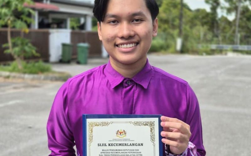 STPM 2025: Fokus kelas, aktif bersukan rahsia Danish Akhtar raih 4.00