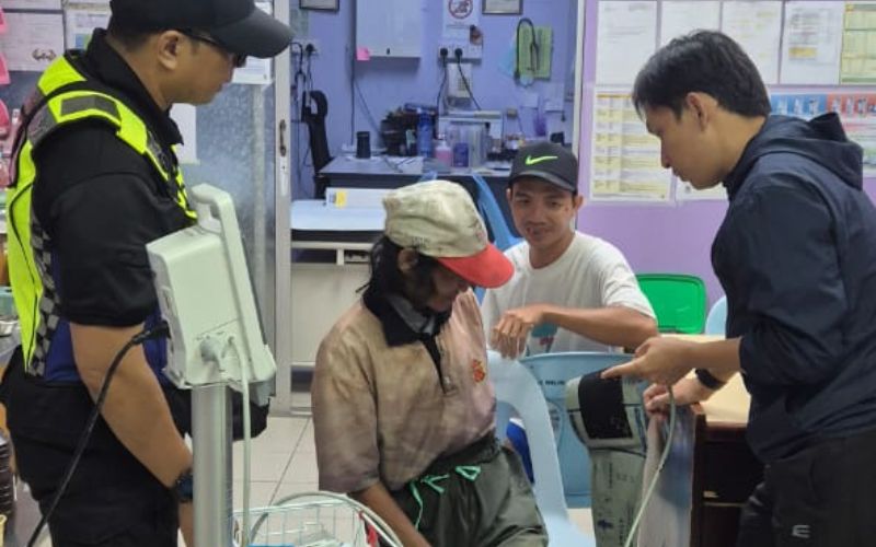 Lelaki hilang hampir dua minggu ditemui selamat di Jalan Selalang