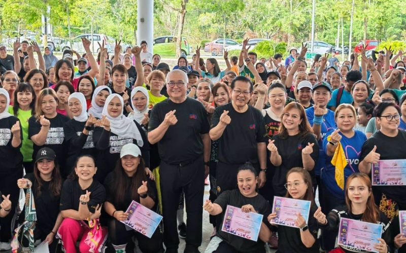 Zumba Aerodance perkukuh semangat kebersamaan dan kebajikan