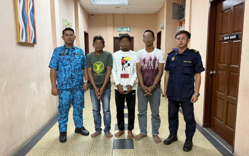 Tangkap ikan guna bahan letupan, tiga lelaki didenda RM2,000