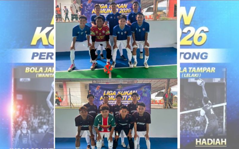 Haqi Bangsawan X juara futsal Liga Sukan Komuniti Peringkat Bahagian Betong 2026