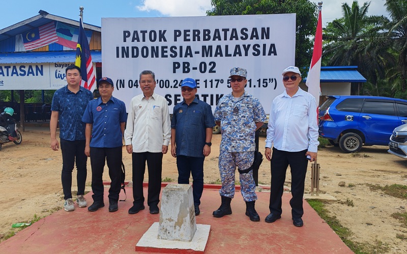 RM7.5 juta projek tembok keselamatan, jalan dan pos kawalan Pulau Sebatik