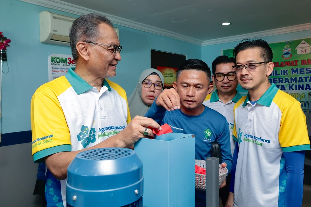 Malaysia merekodkan sebanyak 33,367 kes denggi, meningkat 20.7 peratus