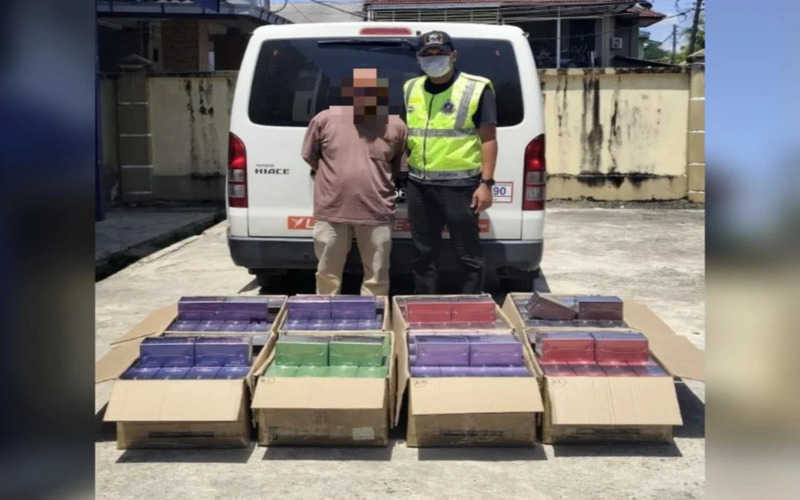 PGA rampas 2,560 pod vape cuba diseludup ke Thailand