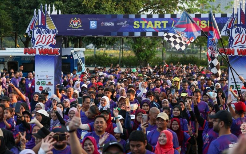 Fun Walk HAWANA 2026 perkukuh hubungan pengamal media dan masyarakat