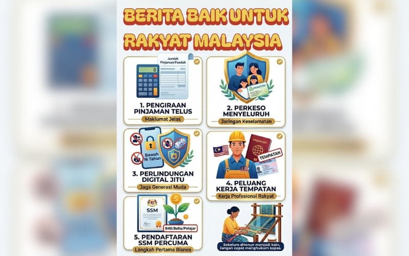 Perubahan berkesan bukan yang paling viral tapi bermanfaat buat rakyat