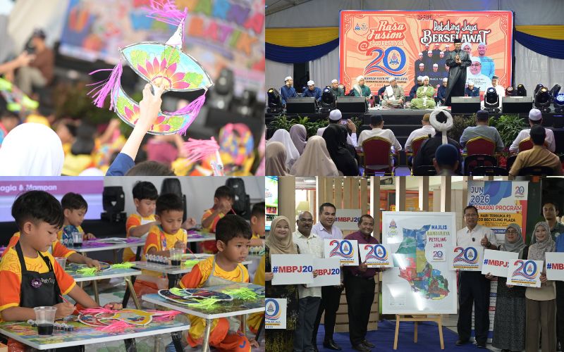 Festival ulang tahun Bandar Raya Petaling Jaya ke-20 meriah pelbagai aktiviti komuniti