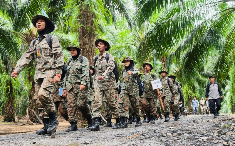 Wira muda CLKN 504 teruja mulakan latihan medan