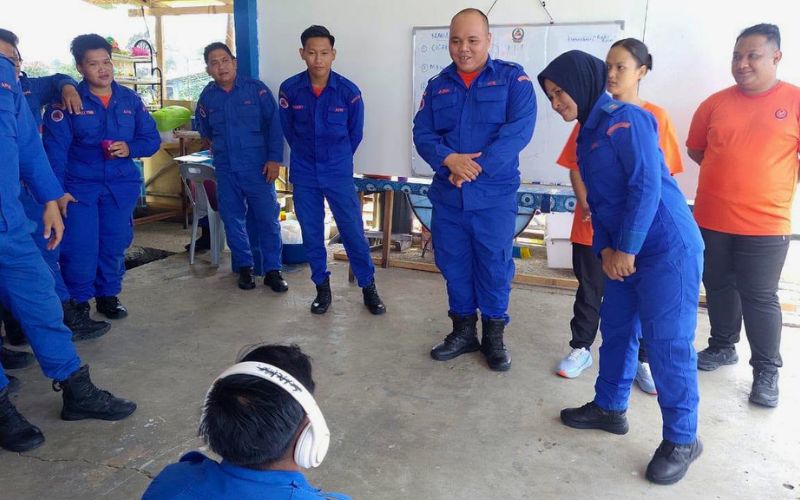 29 anggota APM Saratok jalani latihan mantapkan operasi menyelamat
