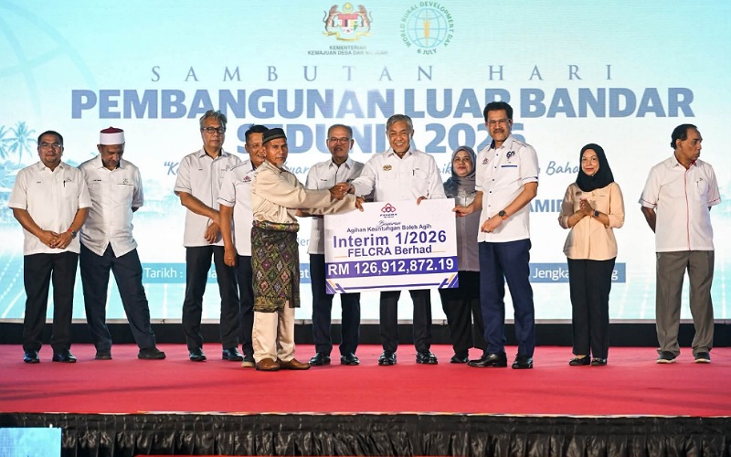 FELCRA agih untung interim 1 2026 RM126.9 juta