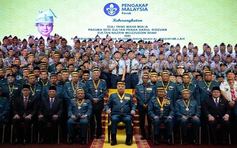 239 ahli Pengakap Malaysia Perak terima anugerah tertinggi