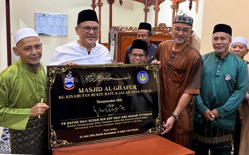 Hasrat penduduk kampung miliki Masjid sendiri sejak 40 tahun jadi kenyataan