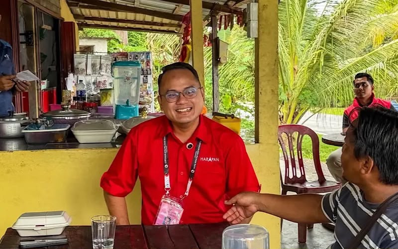 Hanis Alimin, Mohamad Qayyum sepakat berpolitik secara sihat di DUN Senaling
