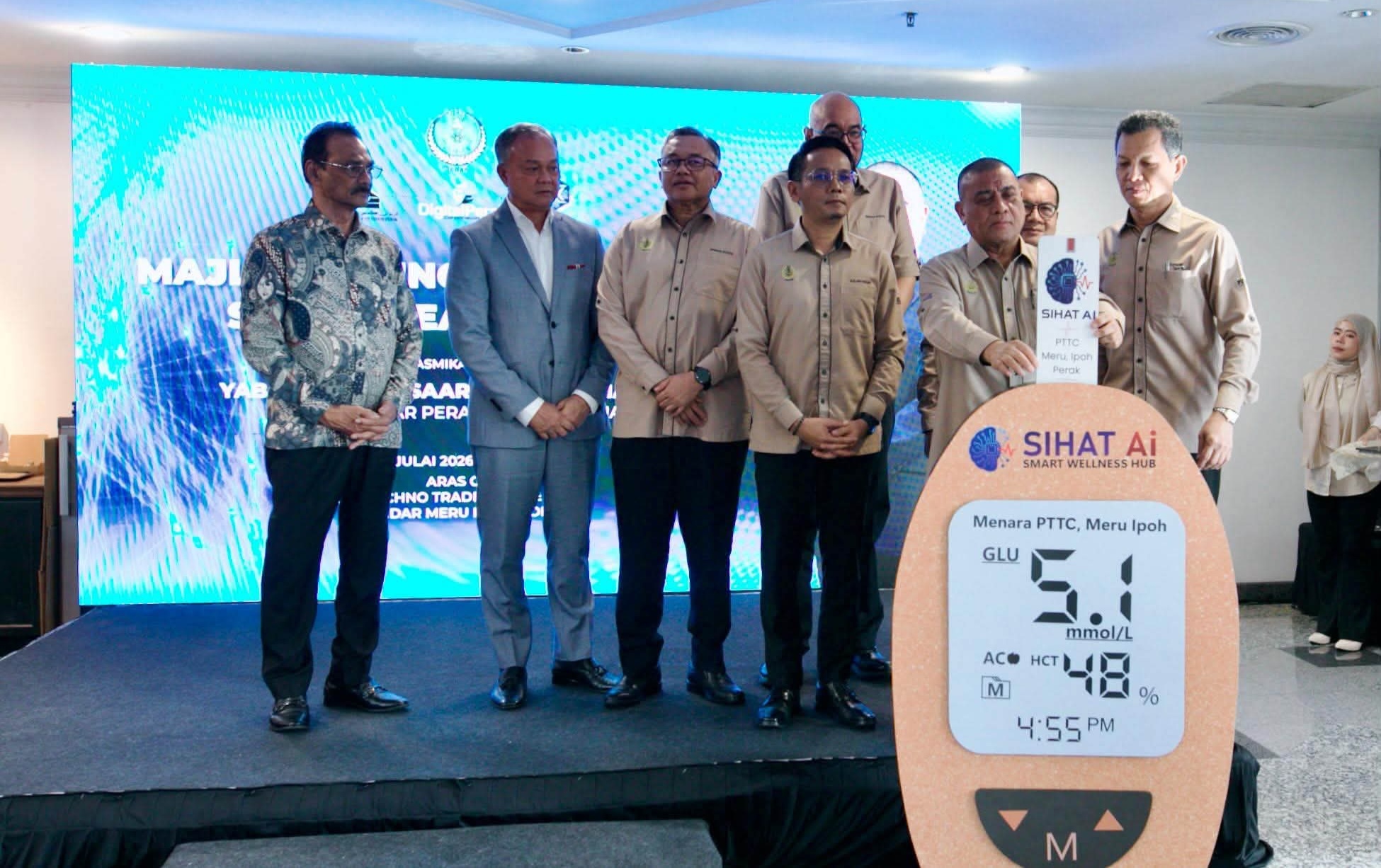 Perak negeri pertama lancar Kiosk Kesihatan Pintar SIHAT AI