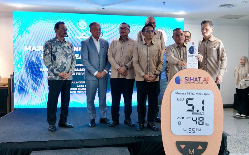 Perak negeri pertama lancar Kiosk Kesihatan Pintar SIHAT AI
