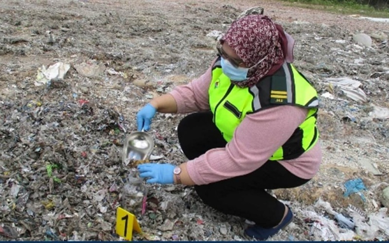 JAS Kedah kesan tapak pelupusan sampah haram di Bukit Banyan