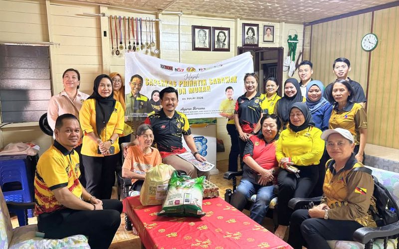 45 asnaf sekitar Mukah terima sumbangan Saberkas Prihatin