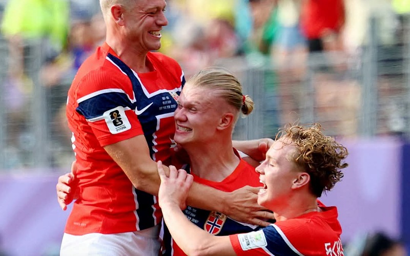 Norway hantar Brazil balik hasil 2 gol Haaland