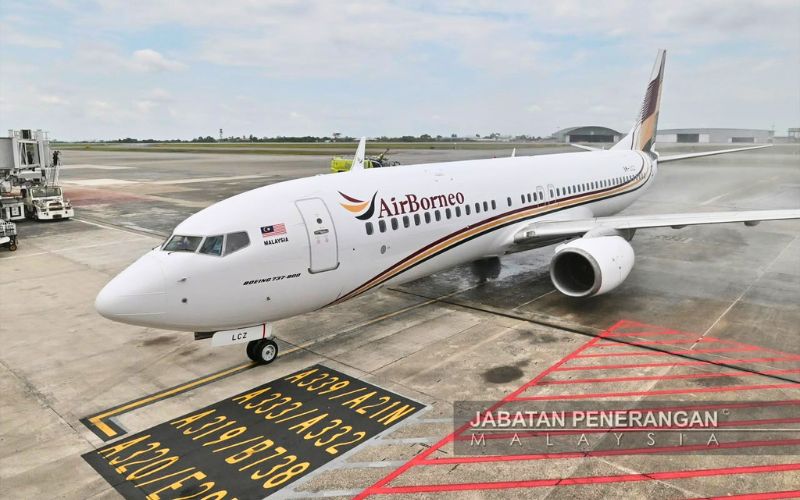 AirBorneo lakar sejarah buka laluan Kuching ke Singapura