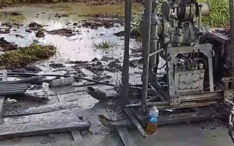 Projek pembinaan dewan di Pusa dihentikan susulan penemuan gas misteri