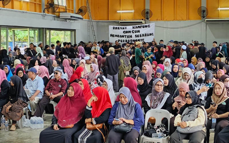 Lanjutan notis pengosongan Kg Gum-Gum wajar dipertimbang demi kepentingan penduduk