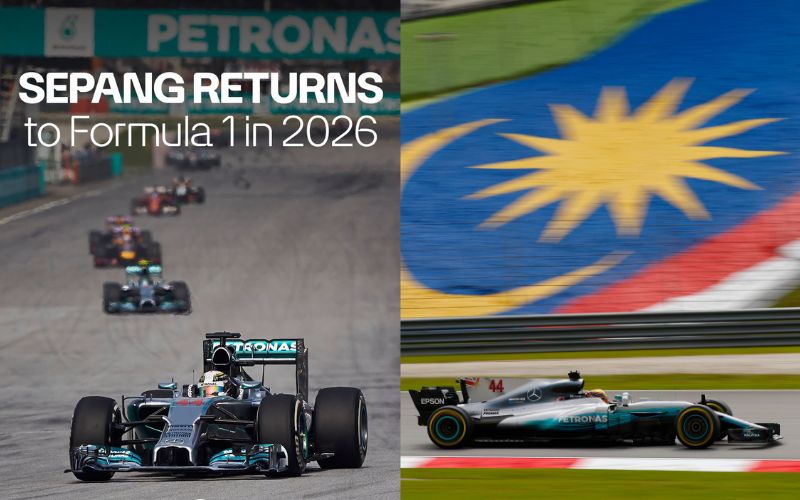 Sepang kembali gegarkan Formula 1, GP Bahrain 2026 dipindah ke Malaysia