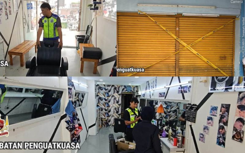 MBDK sita dan kompaun lima premis warga asing di Andalas