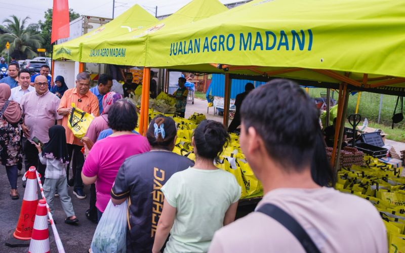 Jualan Agro MADANI ringankan beban rakyat, bekalan makanan negara terus diperkukuh