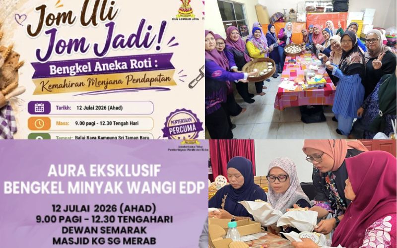 WBS perkasa wanita melalui bengkel kemahiran, fokus jana pendapatan dan pembangunan komuniti