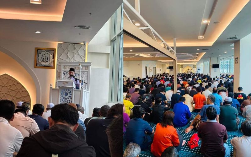 Solat Jumaat di surau IOI City Mall hanya kebenaran sementara atas perkenan Sultan Selangor