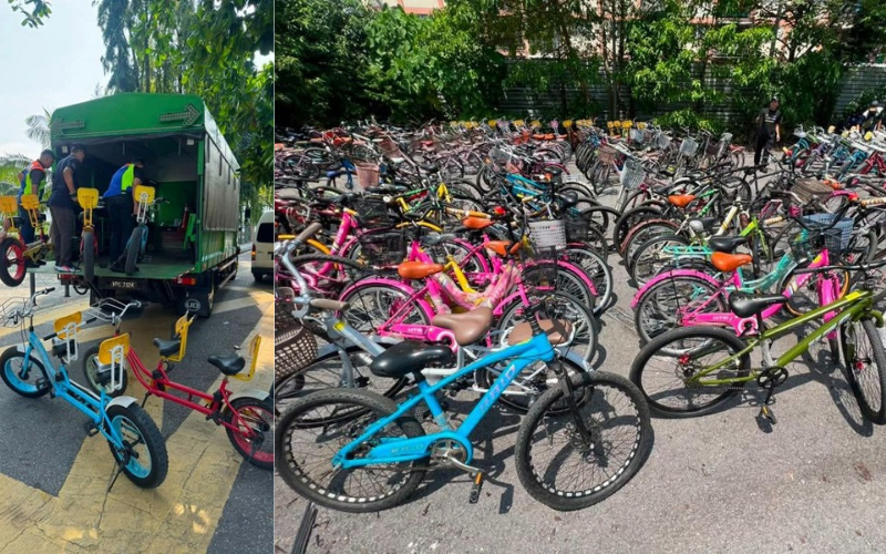 DBKL sita 323 basikal beroperasi tanpa lesen di Tasik Titiwangsa