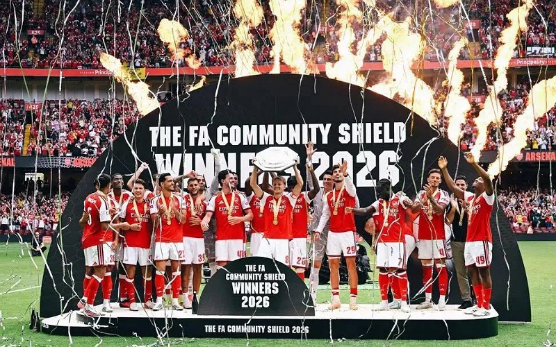 Arsenal angkat Perisai Komuniti, tewaskan City 3-0