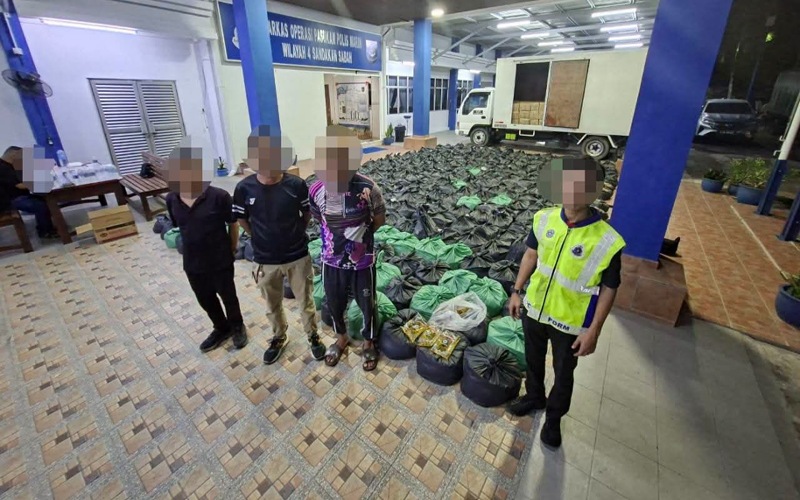 Polis Marin Sabah rekod 95 kes, rampasan lebih RM25 juta sejak Januari