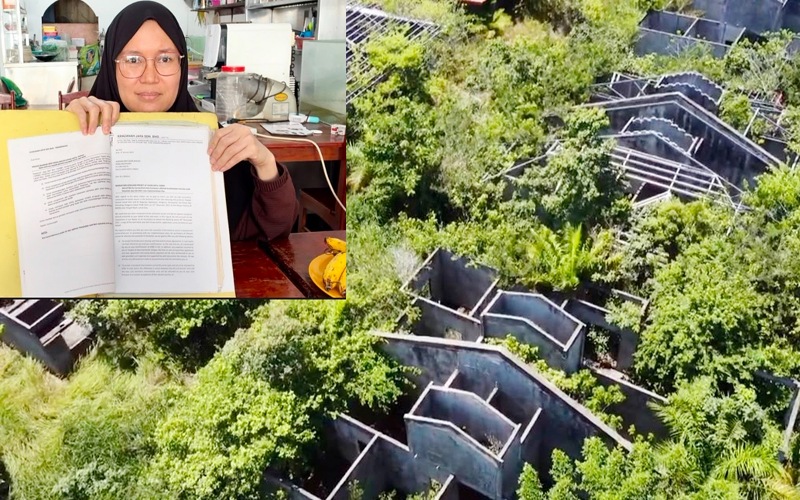 Rumah dibeli terbengkalai, suami isteri tanggung sewa dan pinjaman serentak