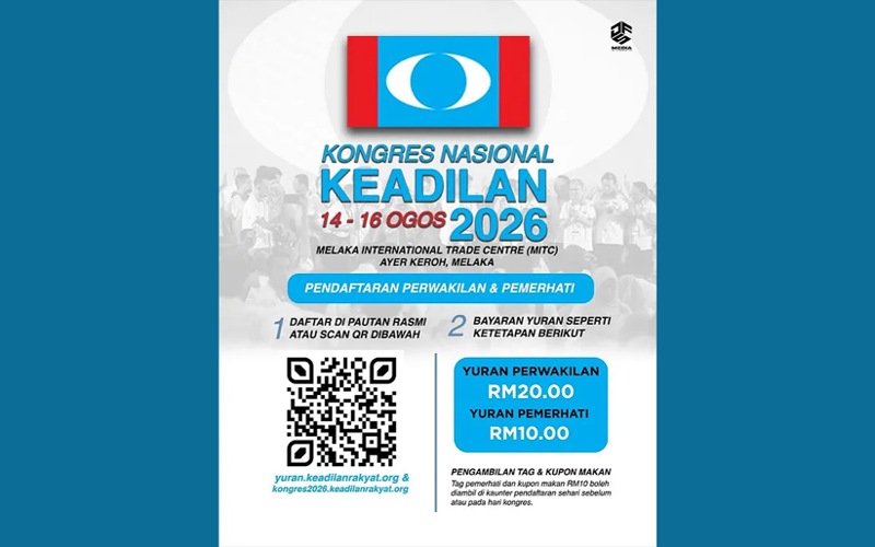 Kongres Nasional PKR 2026 himpun lebih 5,000 perwakilan dan pemerhati